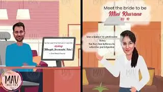 Custom Love Story Invitation || Caricature Couple || Wedding Invitation