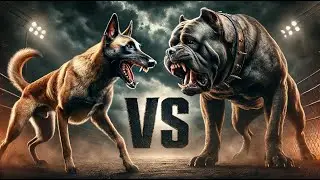 Belgian Malinois vs Cane Corso 🐕🔥 The Ultimate Showdown!