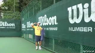 Adding Power To Tennis Serves With Proper Body Alignment