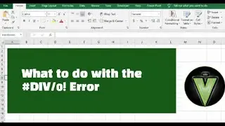 DIV/0 Error | How to Use IFERROR in Excel To Fix Dividing by Zero