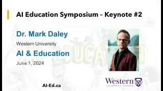 Session 2 Dr Daley AI Education Symposium 2024