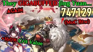 How OP is Sparkle & The Top1% Jing Yuan? MoC 12 0-Cycle & 750k Nuke!