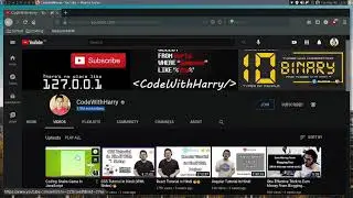 I was the first guy to comment at CodeWithHarry's channel in 2021