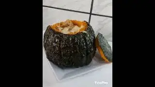 Abóbora recheada.