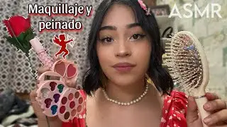 ASMR tú mejor amiga te arregla para tu cita de San Valentín ❤️💋💄