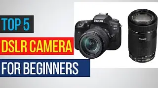 Top 5 Best DSLR Camera for Beginners | DSLR for Video