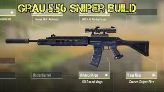 Turning Grau 5.56 into sniper in COD Mobile | Call of Duty Mobile