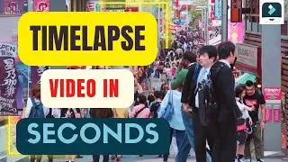 How to make Time Lapse video in just seconds Filmora Tutorial | Zimi Studio