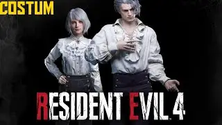 Ending Costum putih Leon dan Ashley resident evil 4 remake