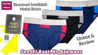 XYXX illuminati IntelliSoft MODAL BRIEFS | Unbox & Review
