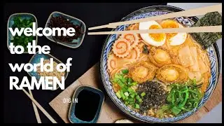 Welcome to the world of RAMEN|Japanese Food|Best Ramen|Educational Video|Traditional Ramen|YUM Food|
