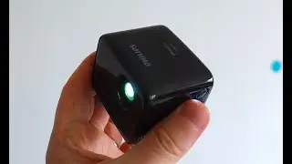 Micro Projector Philips PicoPix NANO PPX120 P Mini DLP / Unboxing, Testing