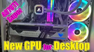 Installing the New ASUS TUF 4070Ti Super - Desktop Upgraded!