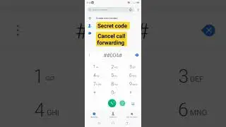 Erase Call forwarding 2023||secret Code 