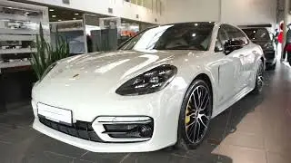 Porsche Panamera GTS в цвете светло-серый неметаллик (Crayon)