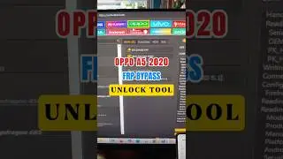 Oppo A5 2020 ( CPH1933 ) Frp Bypass Unlock Tool 100%Done 