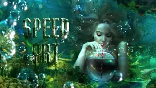 Speed Art | Русалочка (#Photoshop) Dove Cameron