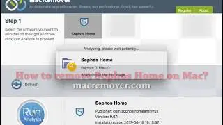 How to Reomve Sophos Home 2017 on your macOS and Mac OS X?
