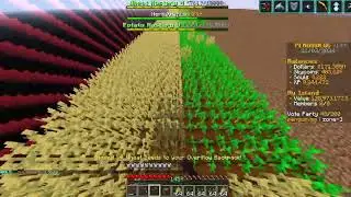 30 Days on penguin.gg SkyBlock Day 34: Sugarcane and wheat farm expansions