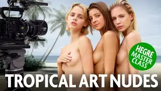 Tropical Nude Art Beach Photoshoot in Koh Samui, Thailand