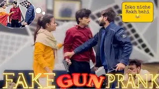 FAKE GUN PRANK ON FRIEND'S😱|| AJ TO END HO GAYA😂|| 