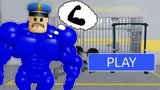 NEW MUSCLE BARRY MODE IN BARRY PRISON RUN! roblox scary obby