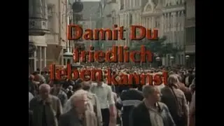 Damit Du friedlich leben kannst NVA Film DDR 1985