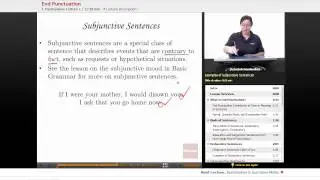 "End Punctuation" | Advanced English Grammar with Educator.com
