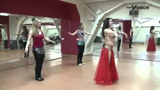 Урок движения. Восточные танцы. Тренер - Юлиана Мокрова