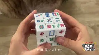 【麻雀×ルービックキューブ！】驚異のパズルに挑戦してみた！