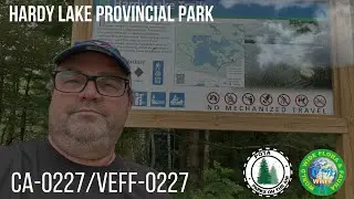 Ontario WWFF and POTA Activation - Hardy Lake Provincial Park CA-0227 and VEFF-0227