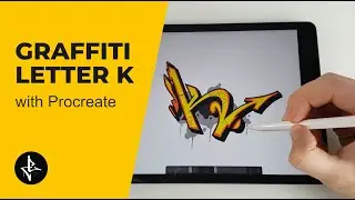 How to Draw Graffiti Letter K with Procreate - Graffiti Empire