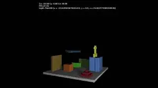 Shadows with a 3D engine made from scratch in JavaFX