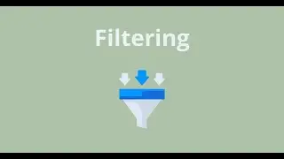 M2L4 Filtering