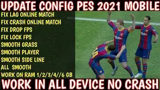 FIX LAG FOR ONLINE MATCH PES 2021 MOBILE