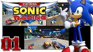 Team Sonic Racing - Tie For The Piston Cup! - Part 1