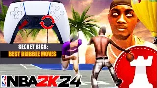 *NEW* BEST DRIBBLE MOVES IN NBA2K24 SEASON 2! - FASTEST DRIBBLE MOVES FOR ALL BUILDS IN NBA2K24!