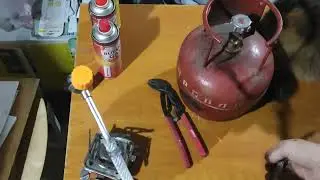 Заправка газовых баллончиков 220 грамм в домашних условиях