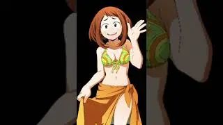 Uraraka Ochaco Anchor Arms Inflation Remastered.
