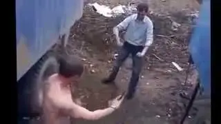 Пьяные мужики вдруг стали Каратистами   Улет Полный!