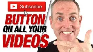 Subscribe Button - Add YouTube Subscribe Button On Your Videos - David Walsh