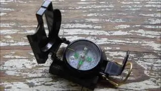 Compass for survival, hiking, field orientation