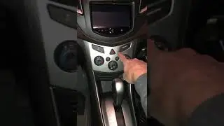 How to remove a Heater Control on a 2016 Chevy Trax.