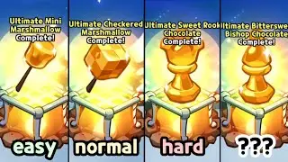 all NEW golden foods... obtained?! 😤✨ (winter night campfire)