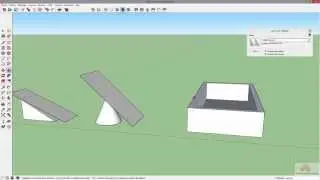 18 - Sketchup - Outil rectangle orienté