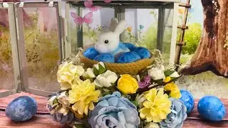 Мыловарение ❤️ «Пасхальная корзинка с кроликом» ❤️soap•DIY