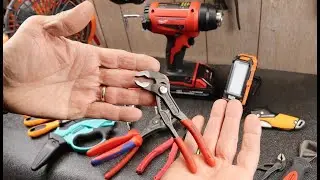 A Dozen Favorite Tools Bought in 2021: Snap On, Klein, Milwaukee, Knipex, PB Swiss, Fiskars, & More!