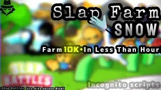 Slap Battles | SNOW Slap Farm [FAST]