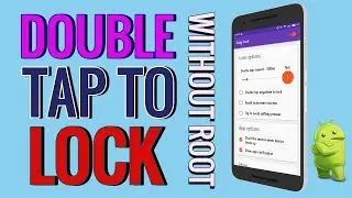 Double Tap Screen To Lock without Root | Easy Lock | How To