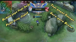 Pake Ling ga jago tapi hoki,sayang  savage gagal.